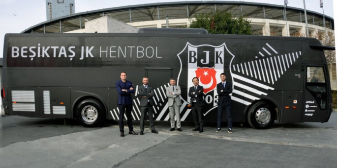 TEMSA, Türkiye ve Avrupa’da büyük başarılara imza atan Beşiktaş Aygaz Hentbol Takımı’nın Karayolu Ulaşım Sponsoru oldu.