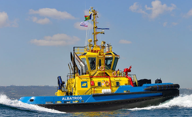 Sanmar Tersanesi, SAAM Towage için inşa ettiği Albatros isimli römorkörü teslim etti.