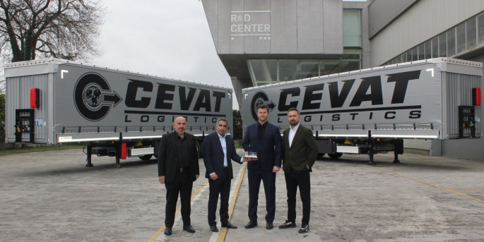 Tırsan, Cevat Logistics’in 70 adetlik yatırımının ilk kısmını teslim etti.