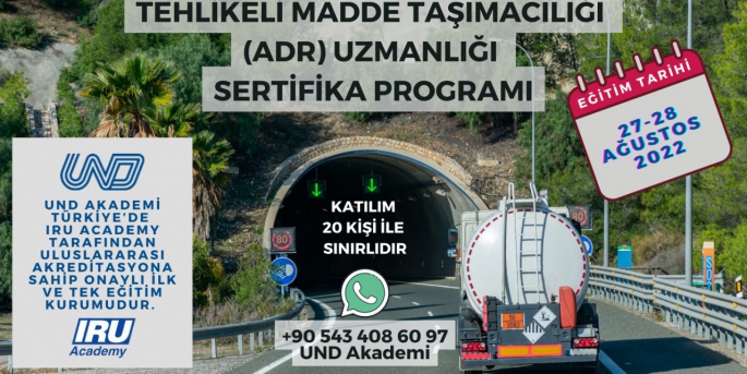 UND AKADEMİ bünyesinde ''ADR Uzmanlığı Sertifika Eğitimi” düzenlenecektir.