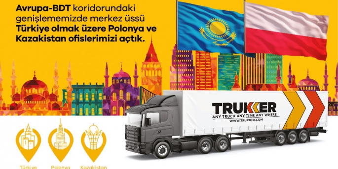 TruKKer; Avrupa ve BDT genişleme stratejisini Türkiye’den yönetecek.