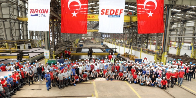 Turkon tarafından 2 adet 4.012 TEU luk tam konteyner gemi siparişi verildi.