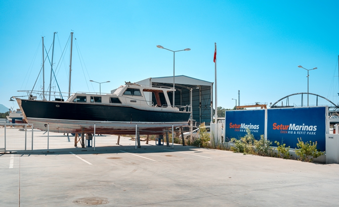 Setur Marinaları, geçtiğimiz yaz Muğla Ören’de hizmete açtığı Rib & Refit Park'ta yeni faaliyetleri uygulamaya aldı.