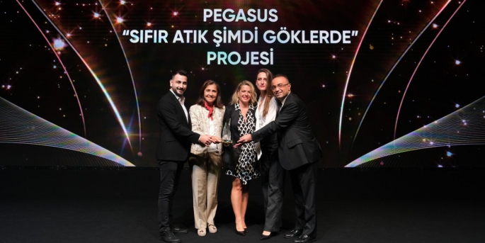 Pegasus ile ‘Sıfır Atık Şimdi Göklerde’