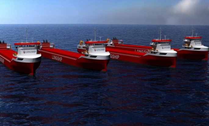 Atlas Tersanesi'nde Hollandalı kısa deniz operatörü Longship Group için inşa edilen dört gemilik serinin sonuncusu da tamamladı.
