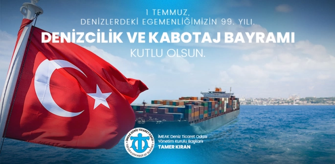 "Denizciliğe yapılacak her yatırımın aslında bağımsızlığımıza, güvenliğimize ve kalkınmamıza yapılmış bir yatırım olduğu asla unutulmamalıdır"