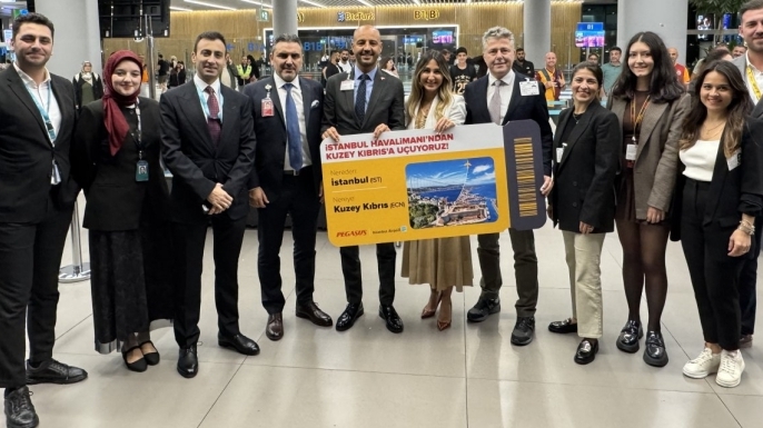 Pegasus, 1 Ekim itibarıyla İGA İstanbul Havalimanı’ndan Kıbrıs Ercan Uluslararası Havalimanı’na ilk uçuşunu gerçekleştirdi.