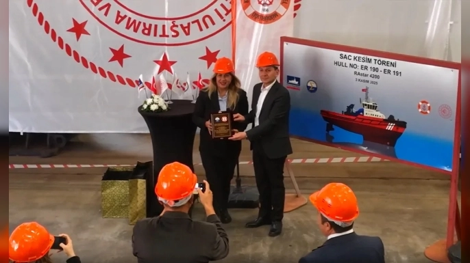 Med Marine KEGM römorkörlerinin inşasına başladı