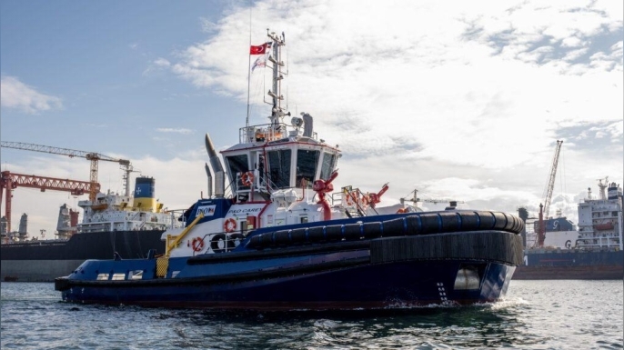 Sanmar Tersanesi, denizcilik hizmet sağlayıcısı P&O Maritime Logistics’e AL FATH isimli dokuzuncu römorkörü teslim etti.