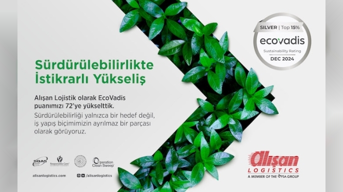 Alışan Lojistik, Ecovadis Puanını Yükselterek Gümüş Madalya’nın Sahibi Oldu
