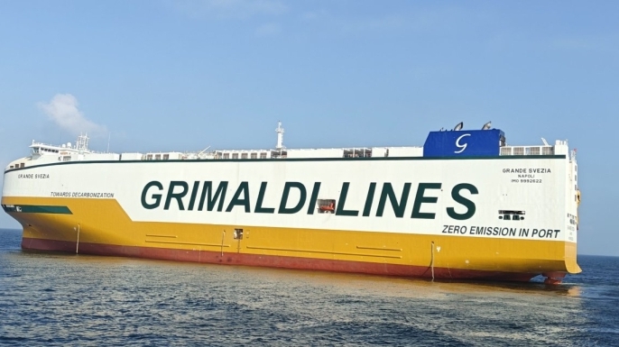 Grimaldi Group, sürdürülebilir taşımacılık vizyonunu destekleyen en yeni gemisi Grande Manila’yı teslim aldı.