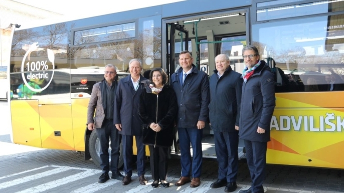 TEMSA, elektrifikasyon dönüşümünün Avrupa’daki öncülerinden Litvanya’ya 15 adet MD9 electriCITY teslim etti.