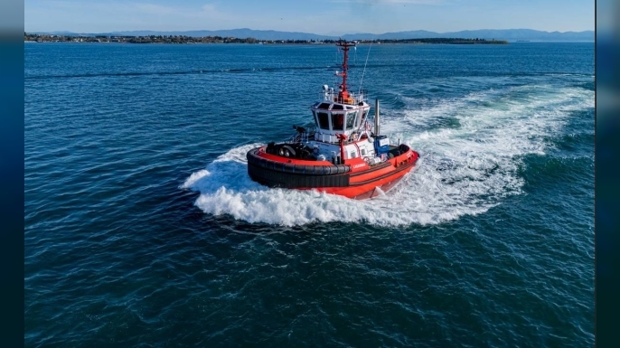 Sanmar'ın Kuzey İrlanda'daki Belfast Towage için inşa edilen LAGANMAN adlı römorkör teslim edildi.