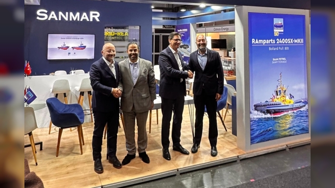 Sanmar Tersaneleri, ITS 2026’da 10 römorkörlük dev siparişle 50. yılını kutluyor.