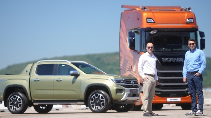 Scania ve Volkswagen Ticari Araç Test Sürüş Etkinliğinde Buluştu