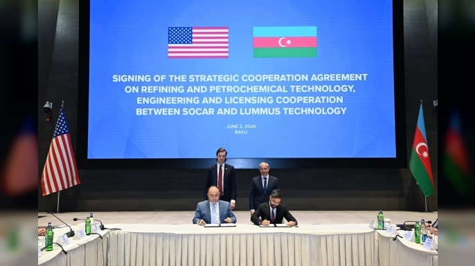 SOCAR, petrol rafinerilerini daha modern ve verimli hale getirmek için Amerikan teknoloji şirketi Lummus Technology ile iş birliği yapacak.