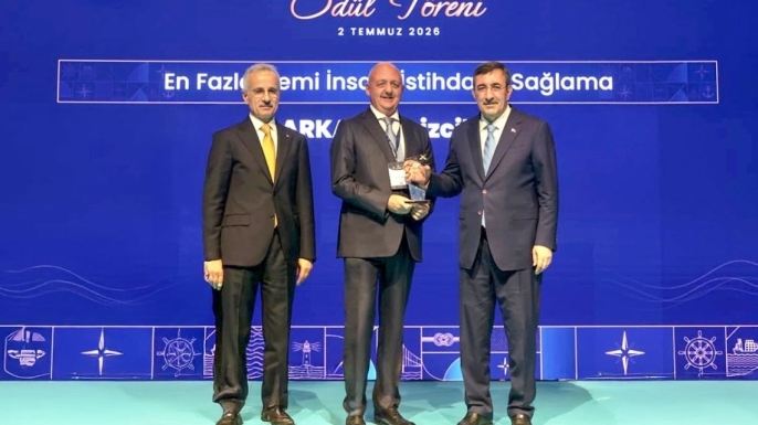 Arkas Gemi İnsanı İstihdamında 4. Kez Ödüllendirildi