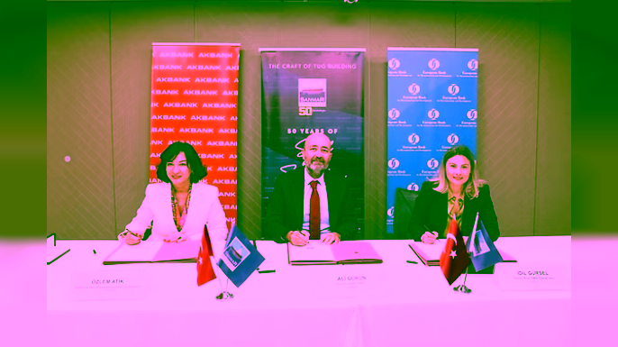 Akbank ve Avrupa İmar ve Kalkınma Bankası (EBRD), Sanmar Denizcilik’e 45 milyon Euro tutarında finansman sağlıyor.