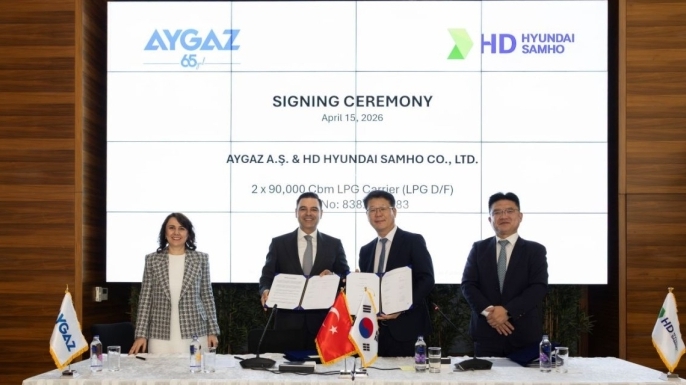 Aygaz, Hyundai Heavy Industries ile imzaladığı yeni sözleşme kapsamında Panamax segmentinde iki adet LPG gemisini daha filosuna katıyor.