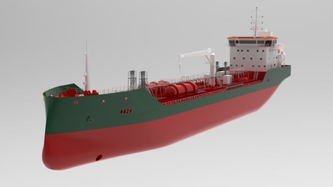 Çeksan Tersanesinde inşa edilen kimyasal tanker M/T AMONITH, 29 Kasım 2025 Cumartesi günü düzenlenecek törenle denize indirilecek.