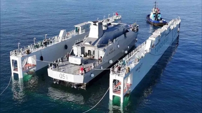 DEARSAN Katar için inşa ettiği AL GHARIYAH’ı deniz indirdi