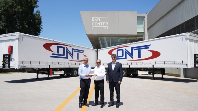 DNT Uluslararası Nakliyat’ın filosundaki Tırsan sayısı 300’e ulaştı.