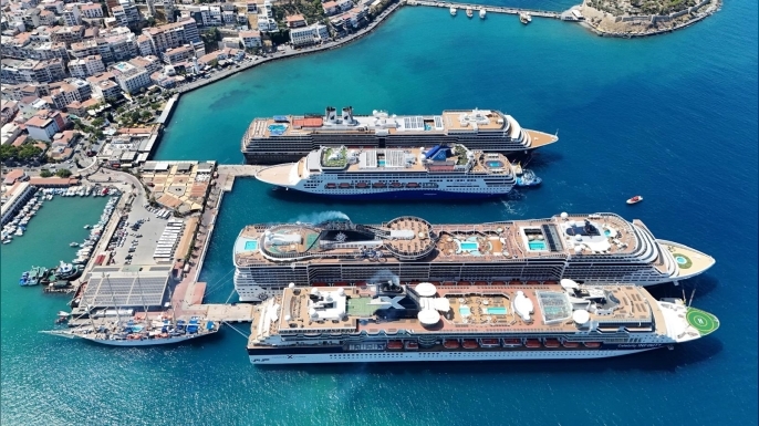 Ege Port Kuşadası, 2025 kruvaziyer sezonunu rekor sefer ve yolcu sayılarıyla tamamladı.
