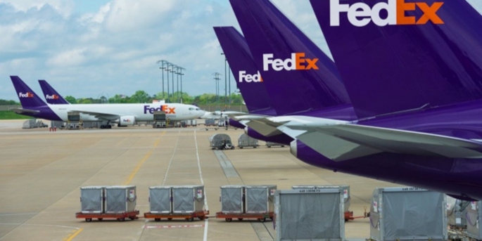 FedEx, 696 adet uçakla, dünyadaki 650 havalimanında operasyon yapıyor.
