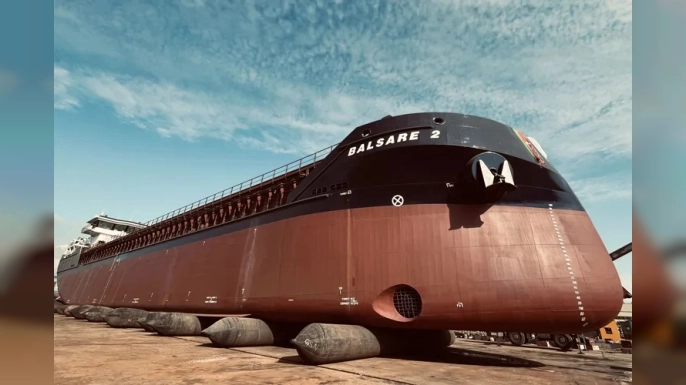 GİSAN Tersanesi Balsare 2’yi denize indirdi