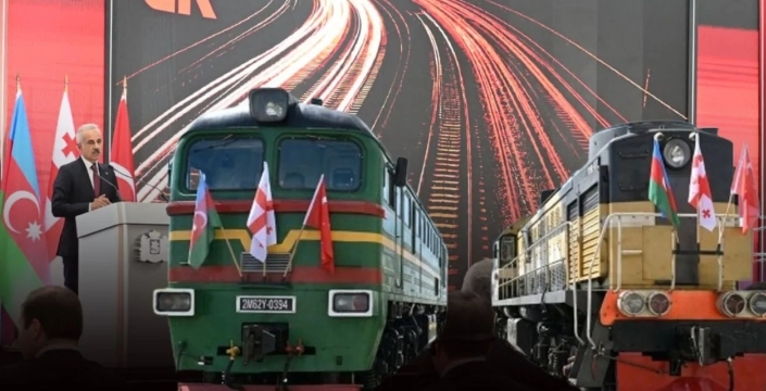 Bakü-Tiflis-Kars Demir Yolu tam kapasiteyle işlemeye başladı