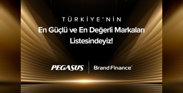 Pegasus, Türkiye'nin En Güçlü Markaları Listesinde