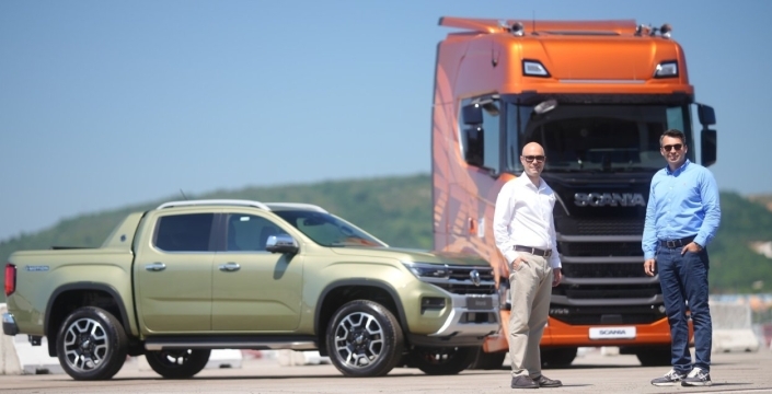 Scania ve Volkswagen Ticari Araç Test Sürüş Etkinliğinde Buluştu