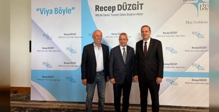 Recep Düzgit, düzenlenen kahvaltılı sektör buluşmasında denizcilik camiasıyla bir araya geldi.